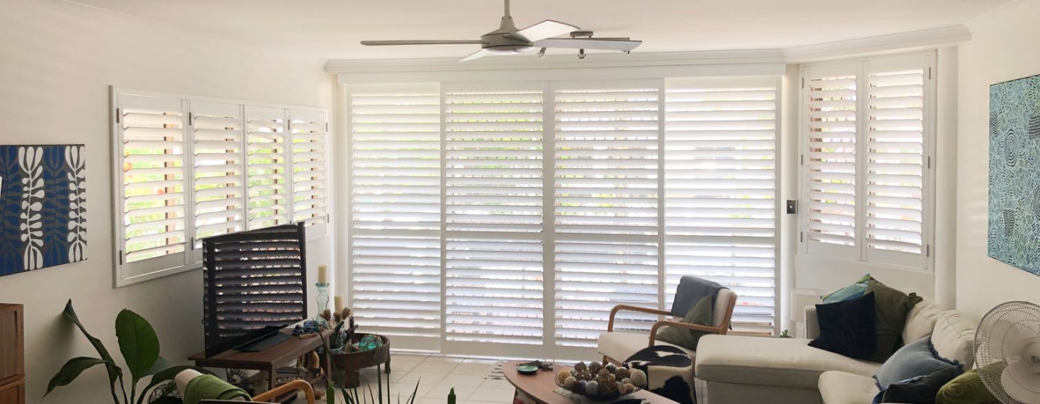 White Plantation Shutters