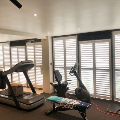 TK Noosa Shutters & Blinds - Shutters for the Gym Lake McDonald